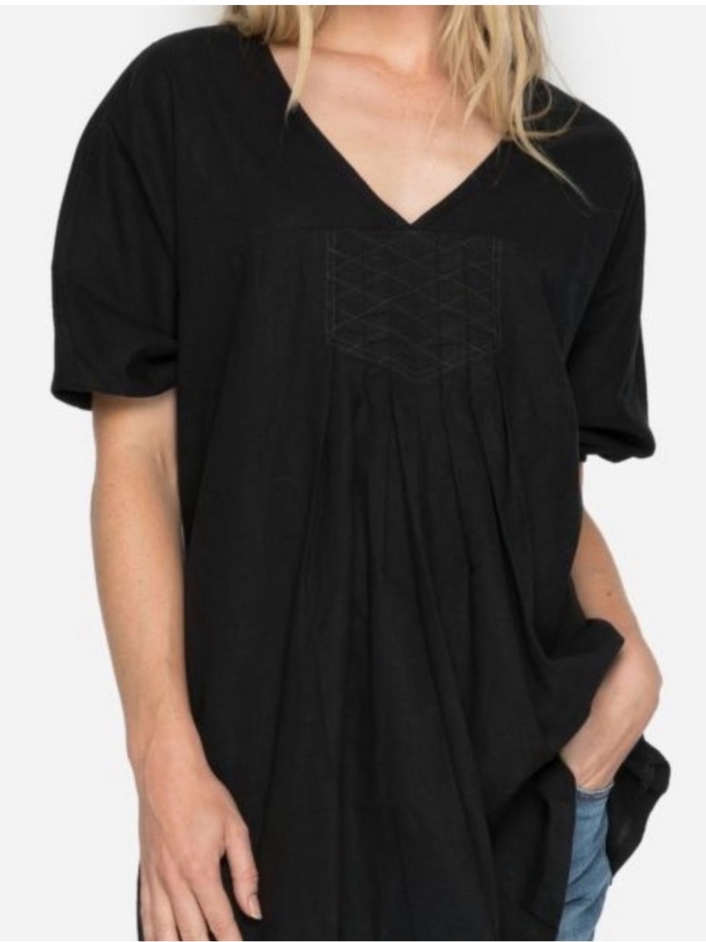 Johnny Was Calme Hemp Organic Cotton top